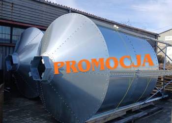 WYPRZEDAŻ - GOTOWE 2 SILOSY PASZOWE 8,9 ton - od ręki!!! Super cena