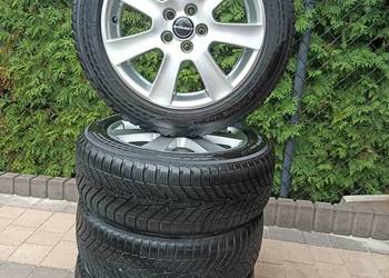 Kpl. kół Alu Borbet z oponami zimowymi Yokohama 195/55/16 Toyota R16 + śrub