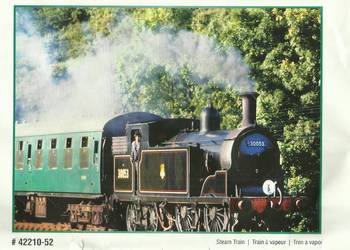 puzzle 500 el.  Steam Train 42210-52