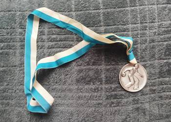 Medal pamiątkowy „10 Jahre AH Gut Holz” – niemiecki klub kręglarski, vintag