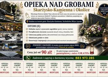 Opieka nad Grobami Skarżysko-Kamienna, Suchedniów, Bliżyn, Łączna i okolice