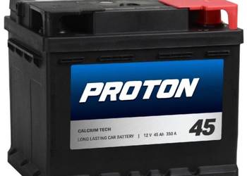 Akumulator PROTON 45Ah 350A EN PRAWY PLUS