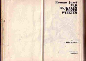 (5031) NAD BAJKAŁEM PRZED WIEKAMI – ROMAN JURYŚ