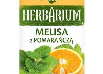 Herbata herbarium melisa mięta trawienie spalanie sen cukier oczyszczanie