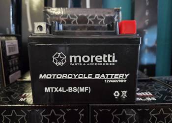Akumulator do skutera 4ah moretti Aku-Plus