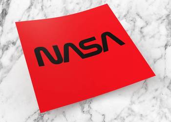 Naklejka NASA 8 x 8 cm spacex elon musk space #4