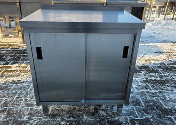 Stół Gastro Z Drzwiami - Szafka - 80/60/85 cm - M.1328 N