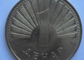 MACEDONIA-1 DENAR-2008 r (PIES)