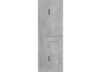 Wysoka szafka szarość betonu 345x34x180 cm WM-3199125