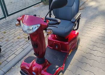 Skuter inwalidzki elektryczny Invacare Auriga, 4 koła – jeździ, do naprawy