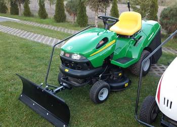 Traktorek kosiarka Husqvarna John deere Honda Briggs Kosz Pług