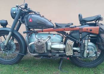 Szwajcarski Motocykl Wojskowy Condor A 580