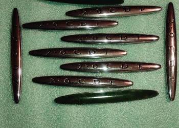 Rovery 75MG znaczki chromowe modelu 2.0 CDT diesel