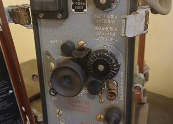 Radiostacja wojskowa R-105M UKF wojsko