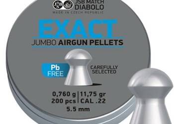Diabolo JSB EXACT JUMBO Lead free 5,5/200 Diabolo JSB EXACT JUMBO Lead free 5,5/200