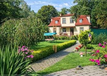Przedwojenna willa Nadbuże | ogród 2200m2