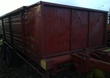 rozrzutnik 8 ton tandem raty  dowóz