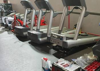 Naprawa bieżni serwis sprzętu fitness dojazd do 100 km