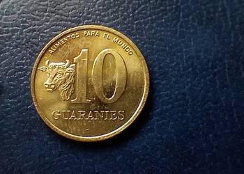 Stare monety 10 guarani 1990 Paragwaj