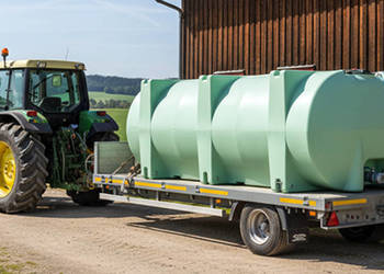 ZBIORNIK DO TRANSPORTU WODY PITNEJ 6000L z Atestem