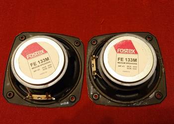 FOSTEX 133M 91dB 4ohm Japan Midrange JBL Marantz Vintage Retro Hi-End 80's