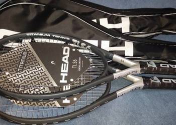 Rakiety tenisowe Head Ti S6 nowe naciąg folia pokrowiec Andre Agassi
