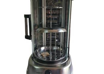 Grill elektryczny OneConcept Kebap Master Pro srebrno-szary 1500 W G161A