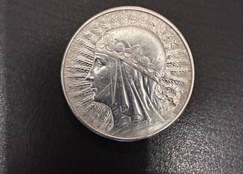 Moneta 10 zl Glowa Kobiety 1932