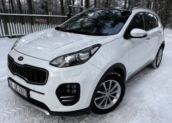 Kia Sportage Biała Perta IV Gt-line 2.0 CRDi automat 4x4 euro6 Radar