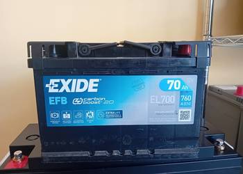 akumultory 70Ah 760A Prawy Plus Exide EFB START&STOP Specpart Szczecin