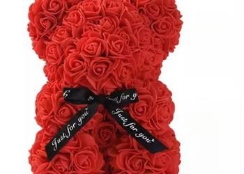 Miś różany na każdą okazję czerwony