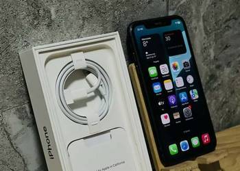 iPhone 11 64GB Czarny Face ID sprawny stan bardzo dobry + zestaw OKAZJA