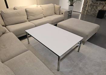 Blat do stolika z konglomeratu kwarcowego BIANCHISSIMO 60x30x1,2 cm