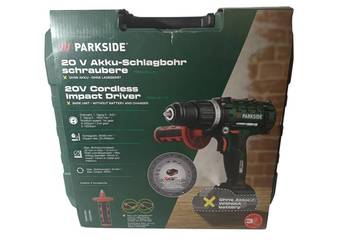 Wiertarko-wkrętarka udarowa Parkside 20V