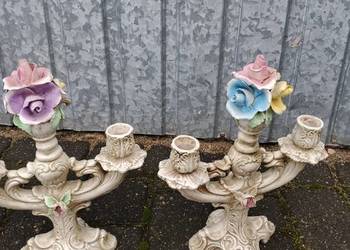 swiecznik porcelanowy