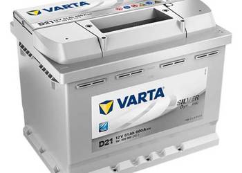 Akumulator 61Ah 600A EN Varta Silver Dynamic D21