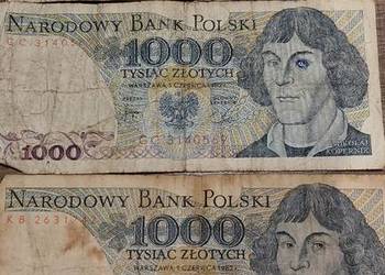 Sprzedam banknoty 1000zl