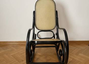 Fotel bujany z lat 70-tych