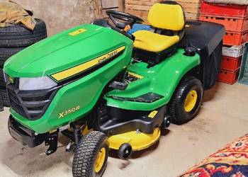 John Deere X350R z  POLSKI stan IDEALNY traktorek kosiarka nie husqvarna