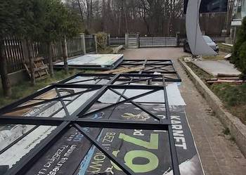 Billboard 12m x 3m Konstrukcja Reklamy 72 mkw dwustronna