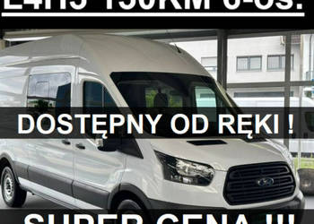 Ford Transit L4H3 Brygada 130KM Super Niska Cena 6-os. 1669 zł Od ręki !!!