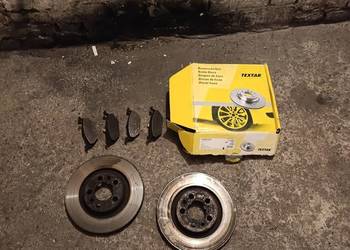 Tarcze hamulcowe klocki toledo 2 leon textar 280 mm