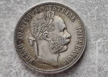 54) AUSTRIA srebro - 1 Floren - 1887 r.