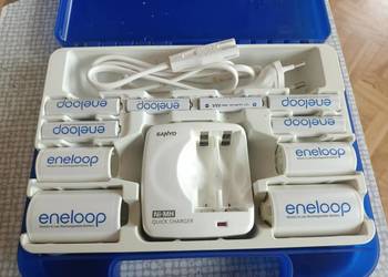 Akumulatorki AA + AAA + ładowarka ENELOOP Sanyo