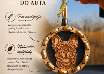 Personalizowana Zawieszka Zapachowa do Auta – Wielorazowa