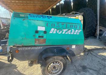 Sprężarka Śrubowa Przewoźna Mobilna Rotair MDVN 37 K 3600 l/min 8 Bar