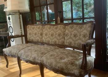 Sofa trzyosobowa w stylu ludwikowskim - używana