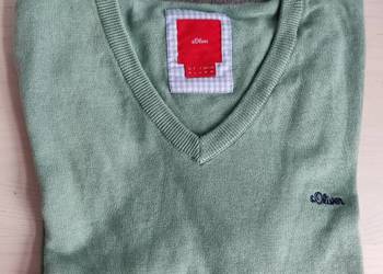 Sweter serek s.Oliver zielony