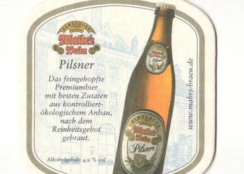 Mahrs  - podstawka do piwa.Nr. 8.