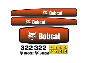 Naklejki oklejenie BOBCAT 322 Zamiennik